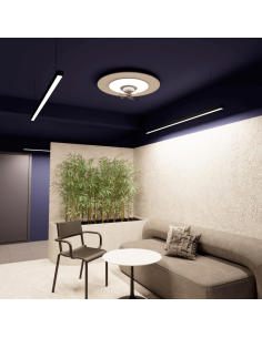 Ventilador de teto LED Phono stone com redução de ruído 2