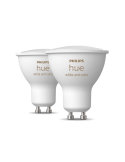 Lâmpada LED inteligente Philips Hue White e Color Ambiance GU10 5,7 W 2000K-6500K RGB Pack2