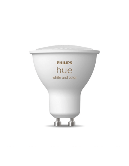 Bombilla inteligente LED Philips Hue White and Color Ambiance GU10 5,7W 2000K-6500K RGB
