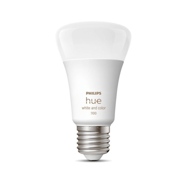 Lâmpada inteligente Philips Hue White e Color Ambiance A60 E27 1100lm