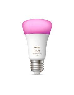 Bombilla inteligente Philips Hue White and Color Ambiance A60 E27 1100lm millones de colores