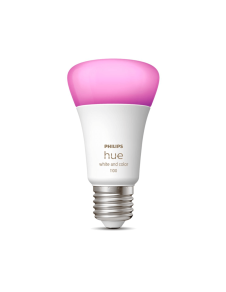 Bombilla inteligente Philips Hue White and Color Ambiance A60 E27 1100lm millones de colores