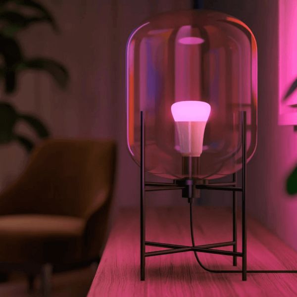 Ampoule connectée Philips Hue White and Color Ambiance A60 E27 800 Pack 3 nuances de rose clair