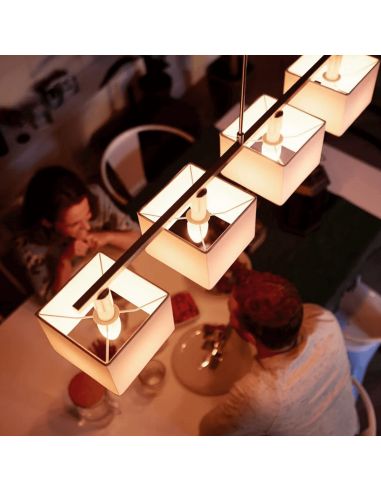 Bombilla inteligente  Philips Hue White Ambiance LED 4W 2200K-6500K  Vela E14 470lm Pack 2 foto ambiente luz blanca