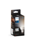 Bombilla inteligente Philips Hue White Ambiance 4.3W 2200K-6500K 350lm GU10 caja producto