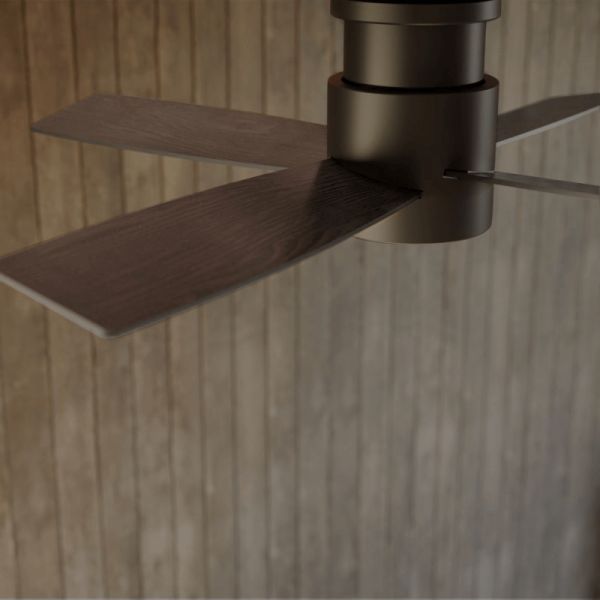 Ventilateur de plafond LED Taro noir DC Détail de lumière réglable