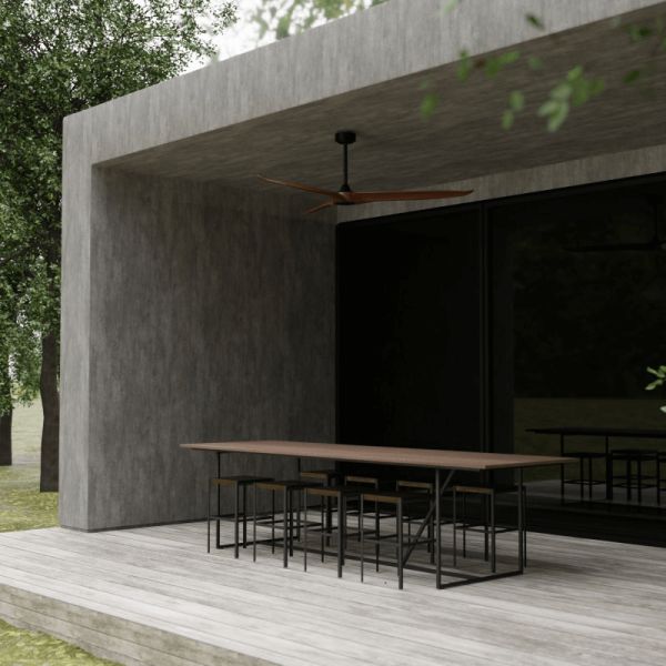 Ventilateur de plafond Nova XXL environnement DC intérieur/extérieur