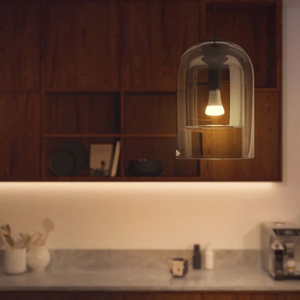 Lâmpada inteligente Philips Hue White Ambiance A67 13W 2200-6500K E27 1600lm luz quente