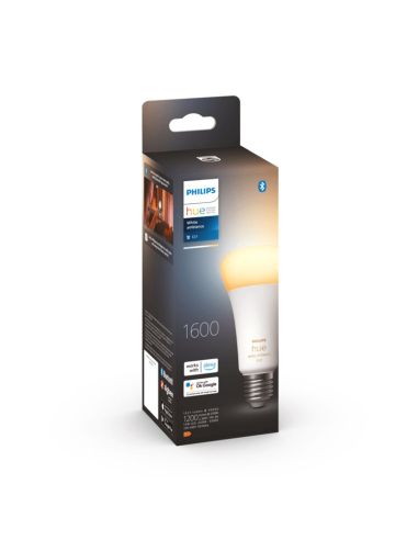 Ampoule connectée Philips Hue White Ambiance A67 13W 2200-6500K E27 1600lm coffret de présentation