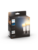 Lâmpada inteligente Philips Hue White Ambiance A60 8W 2200K-6500K E27 1100lm Pack 2 box product