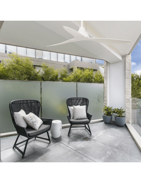 Ventilador de Techo Ivy blanco interior/exterior DC exterior