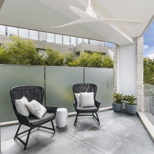 Ventilador de Techo Ivy blanco interior/exterior DC exterior