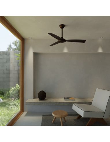 Ventilador de Techo Lia marrón IP20 DC interior ambiente