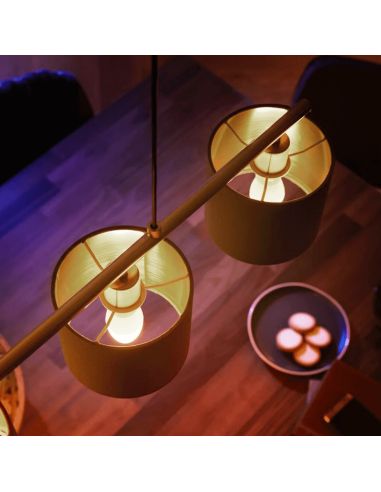 Bombilla inteligente Philips Hue  LED 5.5W 2700K Vela 470lm E14 Pack 2 sugerencia de presentación