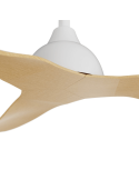 Ventilateur de plafond en bois de lierre pour détail DC intérieur/extérieur