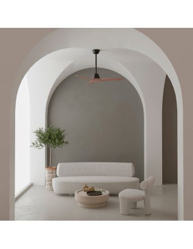 Ventilador de Techo Balcony Madera Natural para interior/exterior DC ambiente