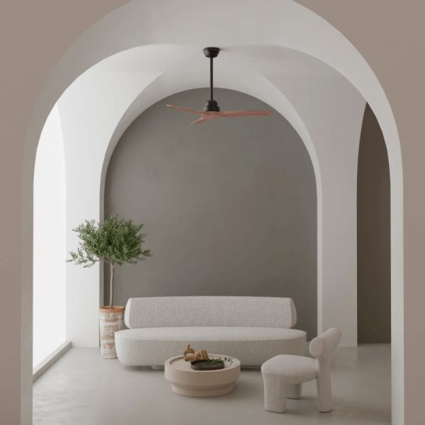 Ventilador de Techo Balcony Madera Natural para interior/exterior DC ambiente