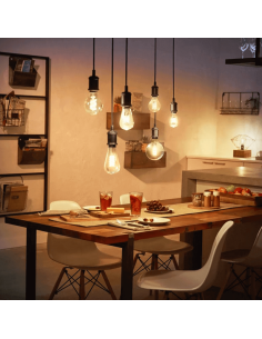 Bombilla inteligente Philips Hue 7W 2100K 550lm E27 filamento Edison 2