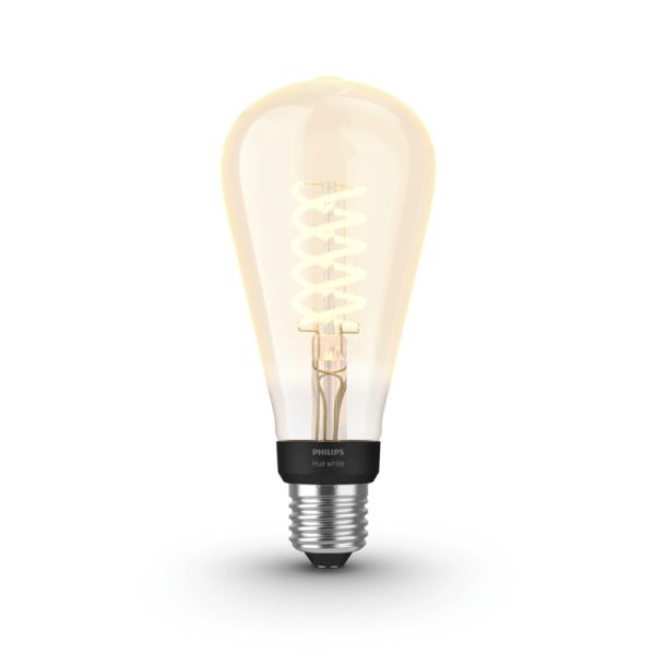 Bombilla inteligente Philips Hue 7W 2100K 550lm E27 filamento Edison