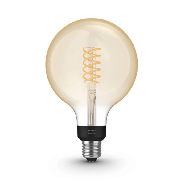 Bombilla inteligente 7W 550lm Philips Globo 2100K G93 E27