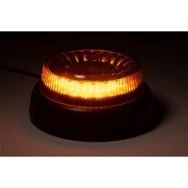 Rotativo LED con conector de mechero y 7,8 metros de cable Doble Flash FT-101 DF LED MAG M78 TA1 12V 24V Fristom | LeonLeds
