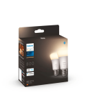 Ampoule intelligente Philips HueWhite 9W A60 E27 806lm 2700K lumière blanche chaude dimmable Pack 2 box product