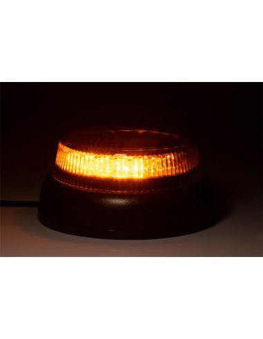 Rotativo LED magnético con luz giratoria 7,8 metros de cable con conector mechero FT-101 RO LED MAG M78 TA1 Fristom | LeonLeds