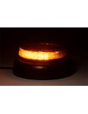 Rotativo LED magnetico con luz giratoria con 3 metros de cable con conector mechero FT-101 RO LED MAG M30 Fristom | LeonLeds