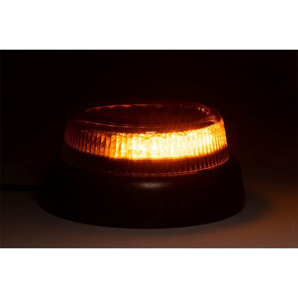 Rotativo LED magnetico con luz giratoria con 3 metros de cable con conector mechero FT-101 RO LED MAG M30 Fristom | LeonLeds