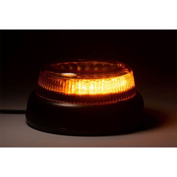 Rotativo LED con luz de rotación sujección Tornillos con cable FT-101 3S RO LED Fristom | LeonLeds