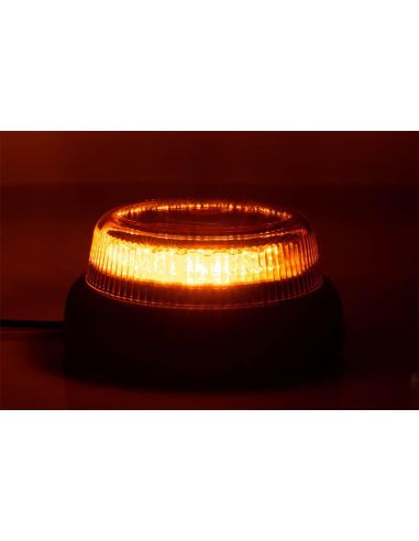 Gyrophare à LED avec gyrophare Fixation par vis avec câble FT-101 3S RO LED Fristom | leonleds