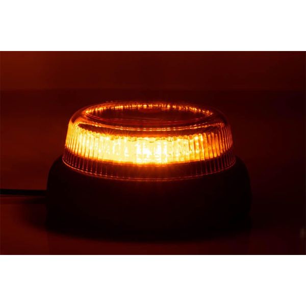 Gyrophare à LED avec gyrophare Fixation par vis avec câble FT-101 3S RO LED Fristom | leonleds