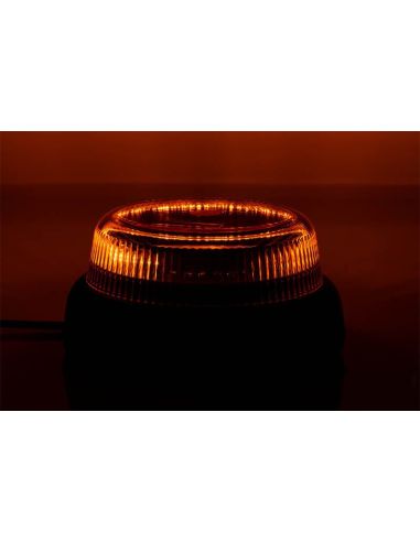 Rotativo LED con luz de rotación sujección Tornillos con cable FT-101 3S RO LED Fristom | LeonLeds