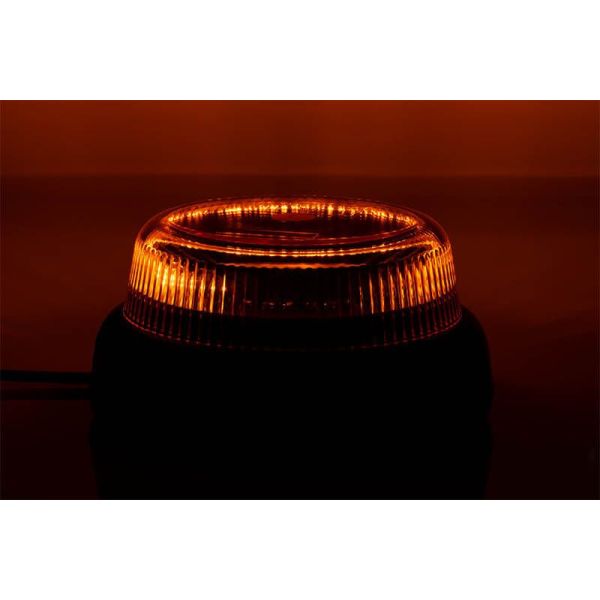 Gyrophare à LED avec gyrophare Fixation par vis avec câble FT-101 3S RO LED Fristom | leonleds