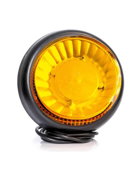 Rotativo LED con luz de rotación sujección Tornillos con cable FT-101 3S RO LED Fristom | LeonLeds