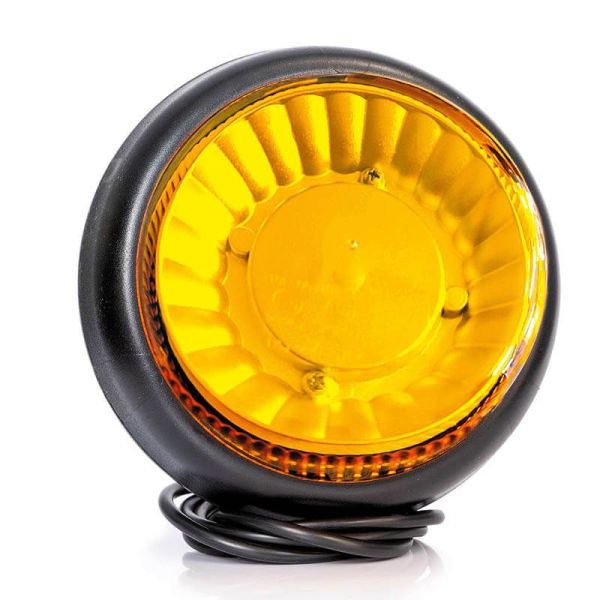 Rotativo LED con luz de rotación sujección Tornillos con cable FT-101 3S RO LED Fristom | LeonLeds