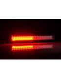 Barra LED trasera con 3 funciones Intermitente, Posición y Freno 12V 24V FT-340 LED Fristom | LeonLeds