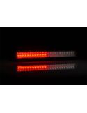 Barra LED trasera con 3 funciones Intermitente, Posición y Freno 12V 24V FT-340 LED Fristom | LeonLeds