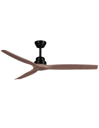 Ventilador de Techo Balcony XL Madera Natural para interior/exterior DC negro