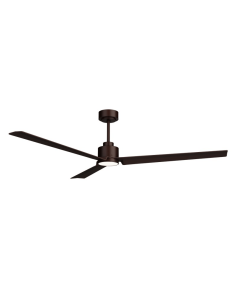 Ventilador de Techo LED Anne XL marrón óxido DC para espacios de más de 32m2