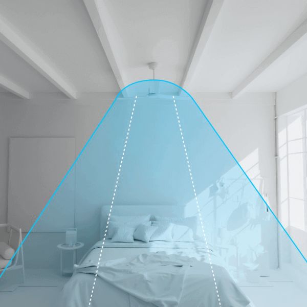 Ventilador de Techo LED Anne XL marrón óxido DC para espacios de más de 32m2 flujo de aire