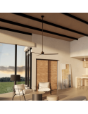 Ventilador de Techo LED Anne XL marrón óxido DC para espacios de más de 32m2 ambiente