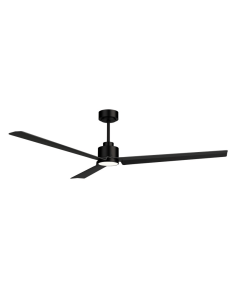 Ventilador de Techo LED Anne XL negro DC para espacios de más de 32m2 temporizador