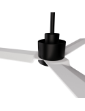 Ventilador de Techo LED Anne negro con palas blancas DC para espacios amplios detalle
