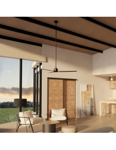 Ventilateur de plafond Anne XL Rust Brown DC pour les espaces de plus de 32 m2 2