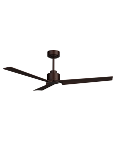 Anne Ventilateur de plafond oxyde marron DC pour grands espaces
