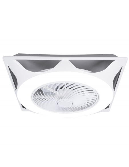 Ventilateur de plafond LED réglable UFO Armstrong pour plafonds modulaires DC détail