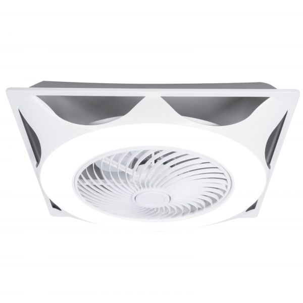 Ventilateur de plafond LED réglable UFO Armstrong pour plafonds modulaires DC détail