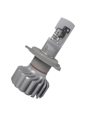 Lâmpada LED H4 Ultinon PRO6000 12V +230% mais luz LUM11342U6000X1 Moto Philips | leonleds