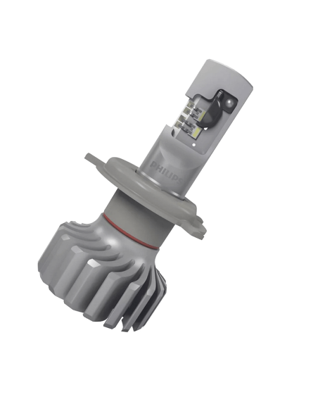 Bombilla LED H4 Ultinon PRO6000 12V +230% mas de luz LUM11342U6000X1 Moto Philips | LeonLeds